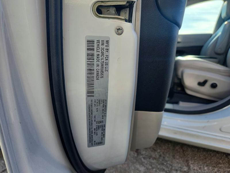 Продаж на аукціоні авто 2021 Chrysler Pacifica, vin: 2C4RC1L75MR585876, номер лоту: 64473866