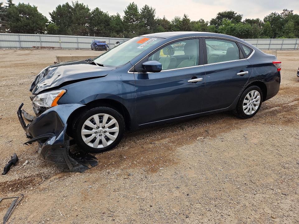 2014 Nissan Sentra მანქანა იყიდება აუქციონზე, vin: 3N1AB7AP8EL616920, აუქციონის ნომერი: 64608776