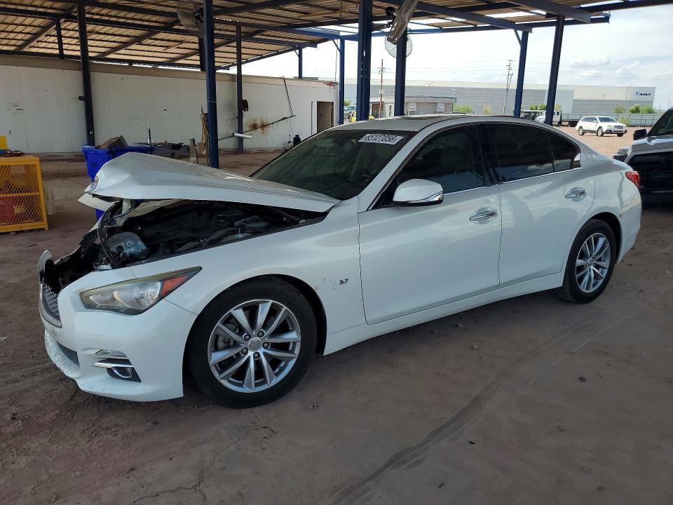 Продаж на аукціоні авто 2014 Infiniti Q50, vin: JN1BV7AP3EM670577, номер лоту: 65127056