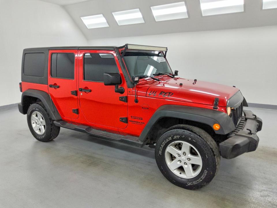 Продажа на аукционе авто 2016 Jeep Wrangler Unlimited, vin: 1C4HJWDG9GL313440, номер лота: 63844086