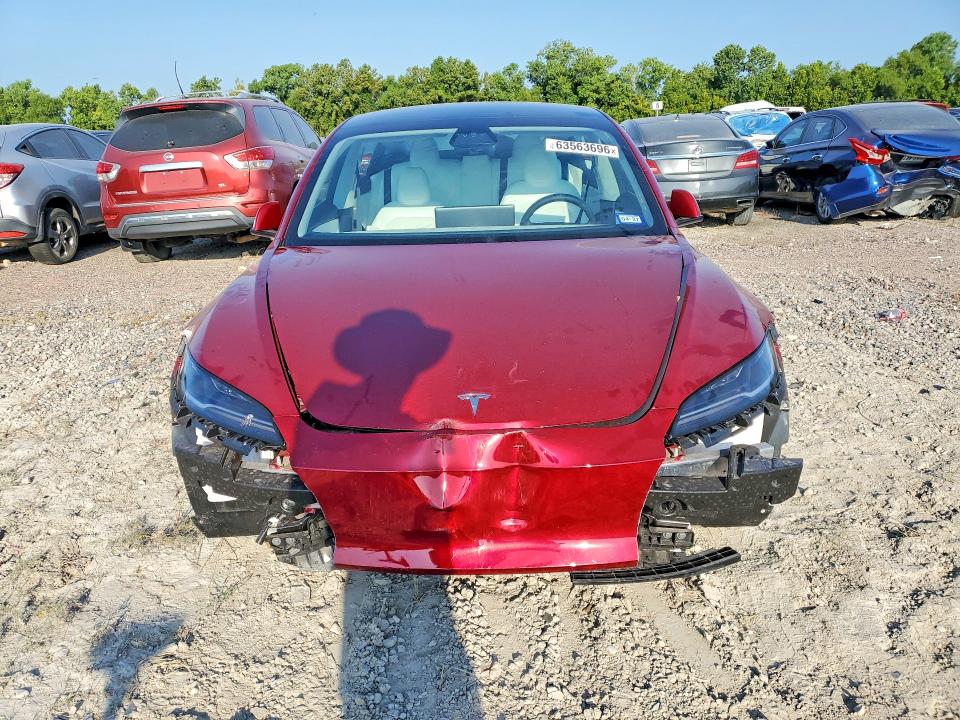 2025 Tesla Model 3 მანქანა იყიდება აუქციონზე, vin: 5YJ3E1EA0SF998340, აუქციონის ნომერი: 63563696