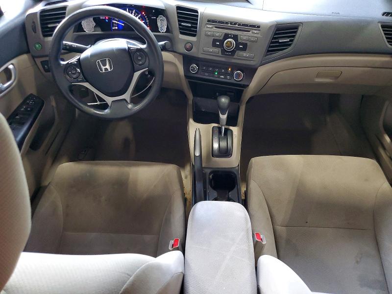 2012 Honda Civic მანქანა იყიდება აუქციონზე, vin: 2HGFB2F52CH572112, აუქციონის ნომერი: 61647136
