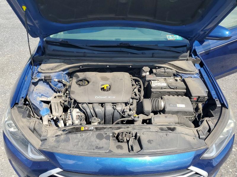 66716506 :رقم المزاد ، 5NPD84LF5JH280942 vin ، 2018 Hyundai Elantra مزاد بيع