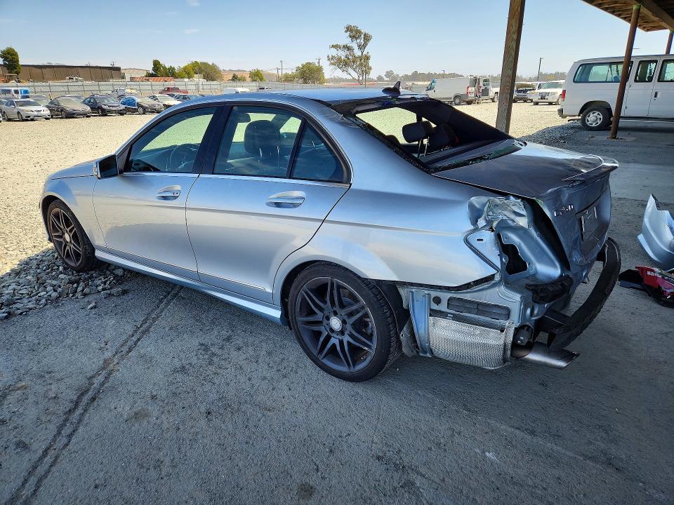 64407936 :رقم المزاد ، WDDGF4HBXDA866837 vin ، 2013 Mercedes-benz C مزاد بيع