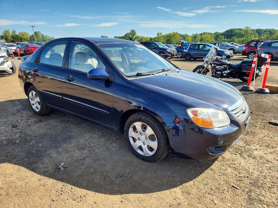 Продажа на аукционе авто 2008 Kia Spectra, vin: KNAFE122285584428, номер лота: 66921876