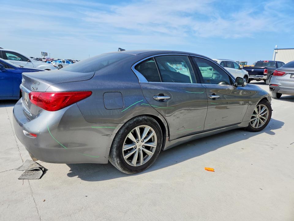 Aukcja sprzedaży 2014 Infiniti Q50, vin: JN1BV7AP3EM689422, numer aukcji: 63781016