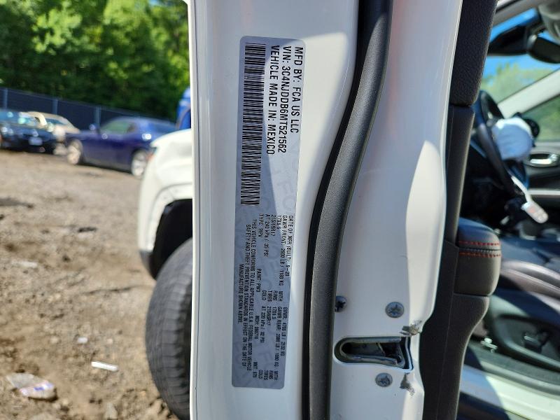 64439226 :رقم المزاد ، 3C4NJDDB6MT521562 vin ، 2021 Jeep Compass مزاد بيع