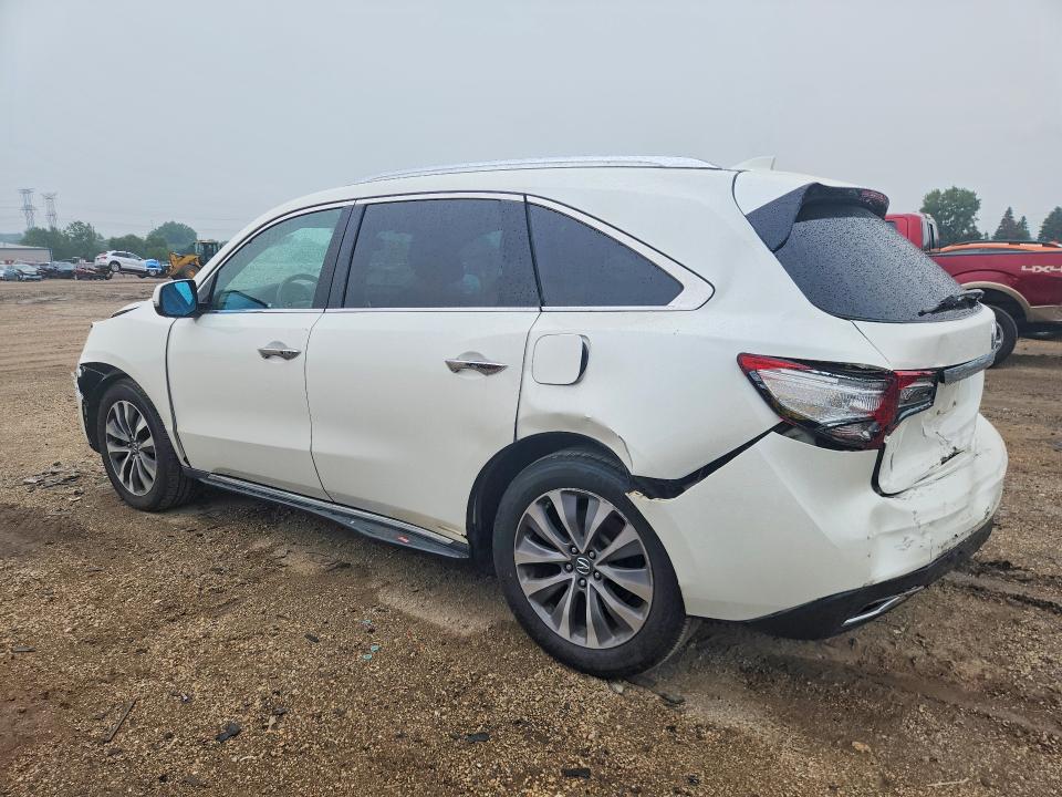 2014 Acura Mdx მანქანა იყიდება აუქციონზე, vin: 5FRYD4H41EB027351, აუქციონის ნომერი: 64435376