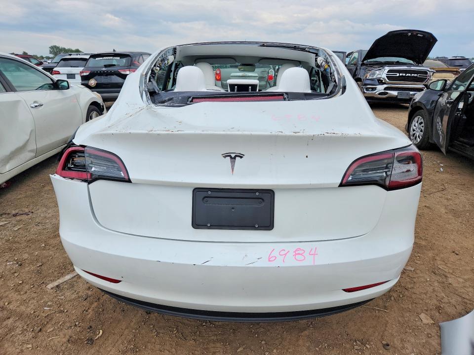 63953716 :رقم المزاد ، 5YJ3E1EAXPF384581 vin ، 2023 Tesla Model 3 مزاد بيع