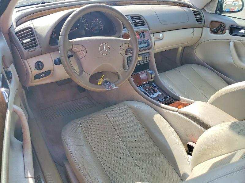 2001 Mercedes-benz Clk მანქანა იყიდება აუქციონზე, vin: WDBLJ65G01F174456, აუქციონის ნომერი: 63894276