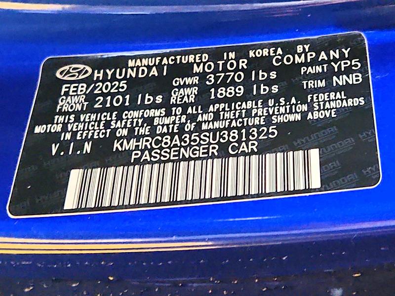 Продажа на аукционе авто 2025 Hyundai Venue, vin: KMHRC8A35SU381325, номер лота: 63707576