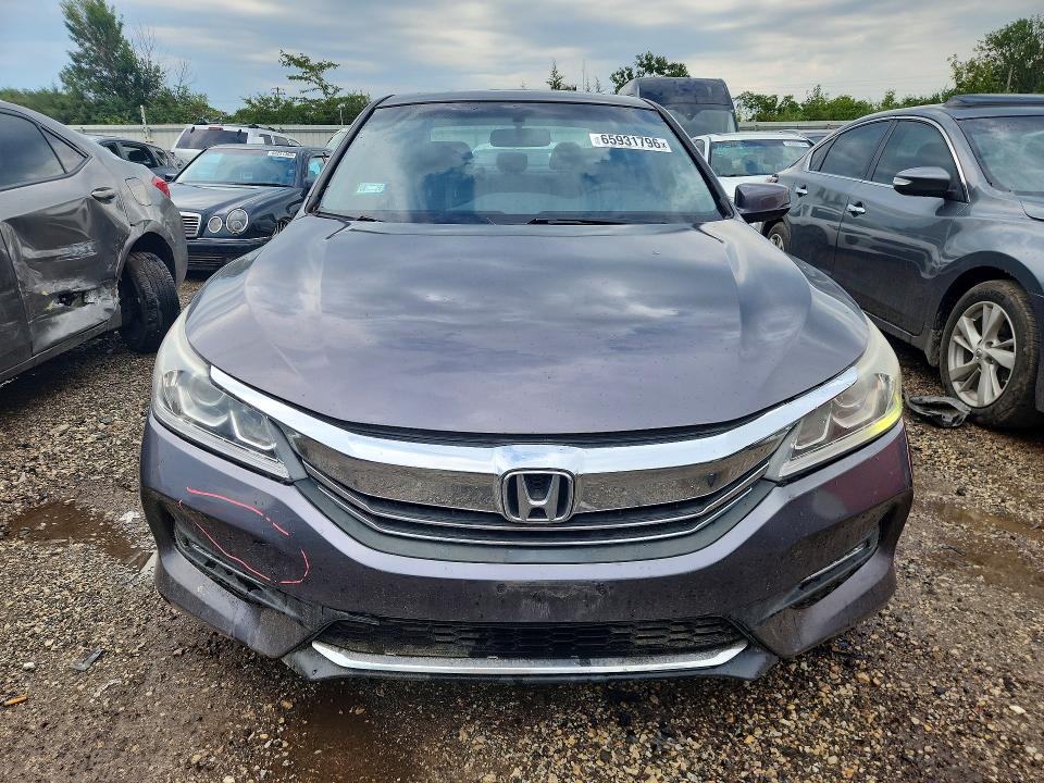 65931796 :رقم المزاد ، 1HGCR2F7XGA187014 vin ، 2016 Honda Accord مزاد بيع
