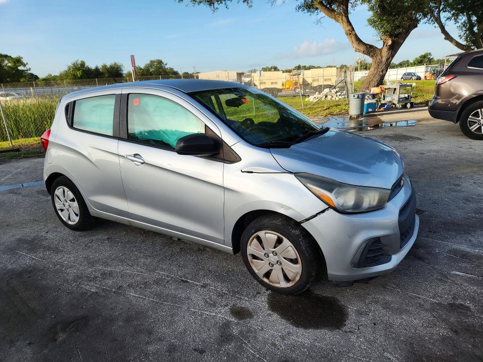 2016 Chevrolet Spark მანქანა იყიდება აუქციონზე, vin: KL8CB6SA7GC605375, აუქციონის ნომერი: 63846296