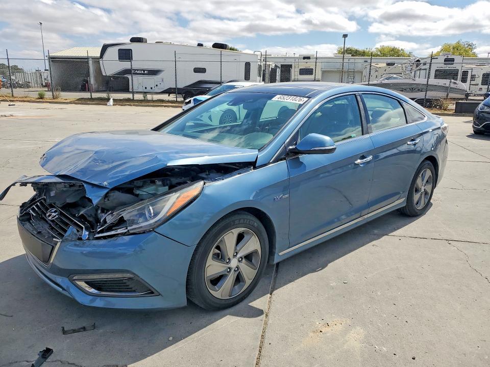 65231826 :رقم المزاد ، KMHE34L15GA009642 vin ، 2016 Hyundai Sonata Hybrid مزاد بيع