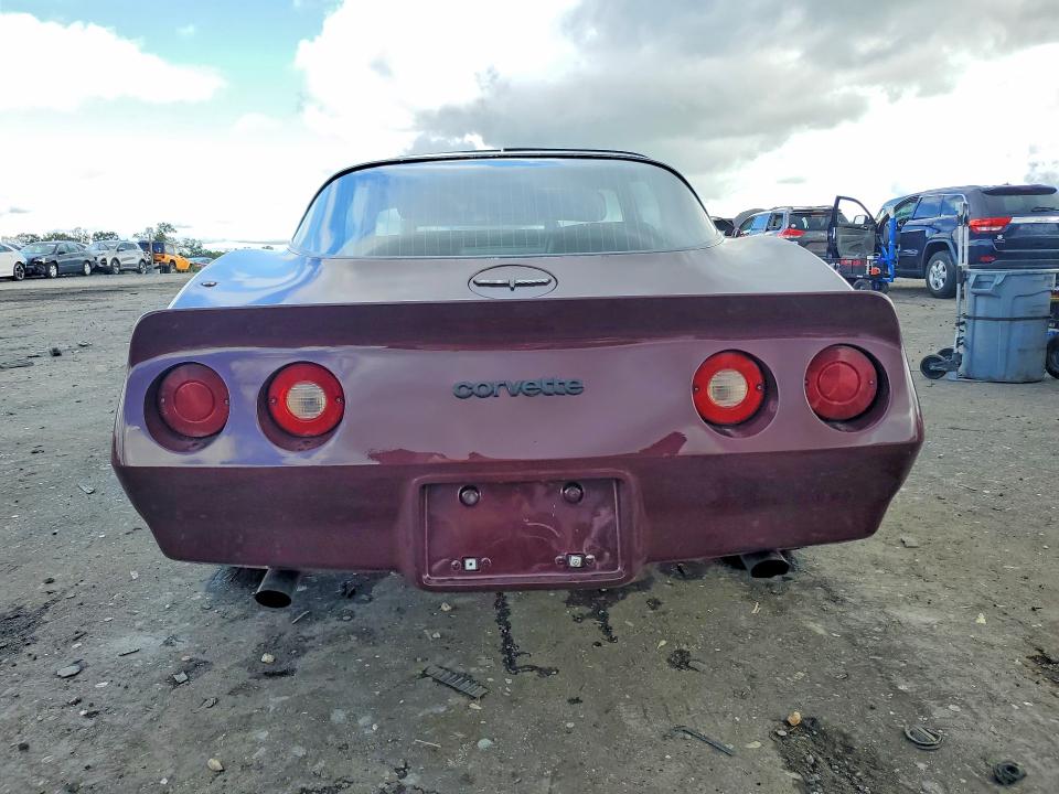 1981 Chevrolet Corvette მანქანა იყიდება აუქციონზე, vin: 1G1AY876XBS415686, აუქციონის ნომერი: 63292066