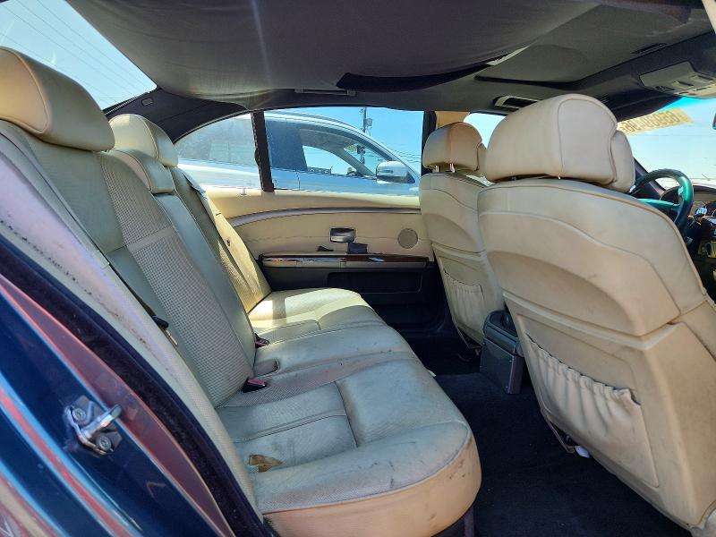 65939496 :رقم المزاد ، WBAHN83587DT67089 vin ، 2007 Bmw 750 مزاد بيع
