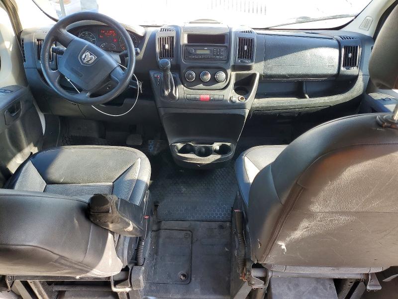 60764886 :رقم المزاد ، 3C6TRVAG3HE536317 vin ، 2017 Ram Promaster 1500 مزاد بيع