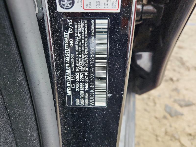 Продаж на аукціоні авто 2016 Mercedes-benz S, vin: WDDUG8FBXGA213648, номер лоту: 65230236