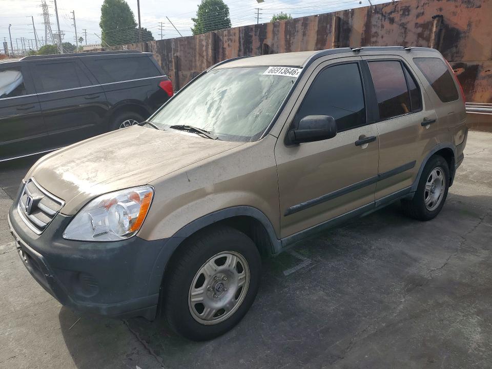 Продаж на аукціоні авто 2005 Honda Cr-v, vin: JHLRD68505C012365, номер лоту: 66913646