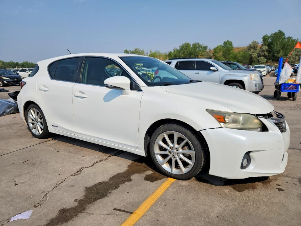 Aukcja sprzedaży 2012 Lexus Ct, vin: JTHKD5BH6C2087245, numer aukcji: 63429636
