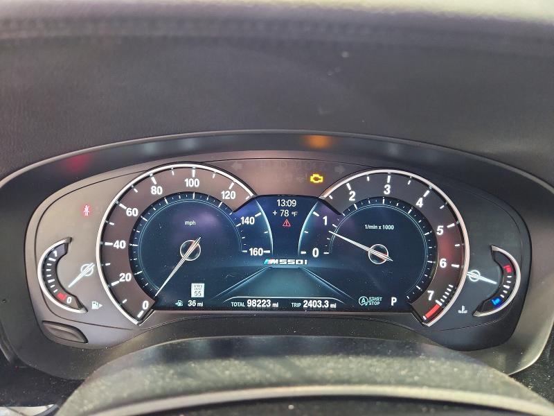 2019 Bmw M550xi მანქანა იყიდება აუქციონზე, vin: WBAJB9C54KB288622, აუქციონის ნომერი: 67255326