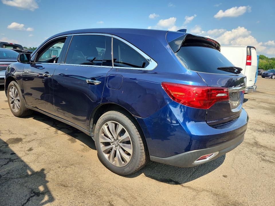 Auction sale of the 2014 Acura Mdx, vin: 5FRYD4H42EB007657, lot number: 64220626