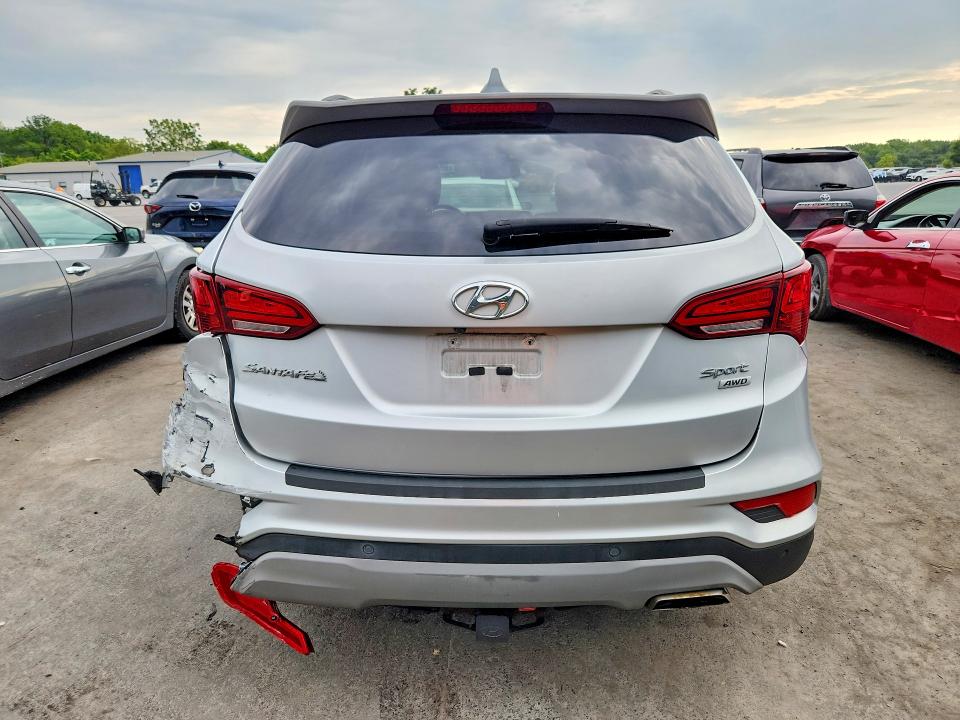 2018 Hyundai Santa Fe Sport მანქანა იყიდება აუქციონზე, vin: 5XYZUDLB1JG548794, აუქციონის ნომერი: 65057696