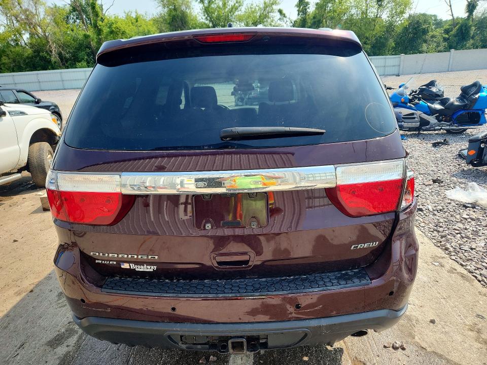 Продажа на аукционе авто 2012 Dodge Durango, vin: 1C4RDJDG5CC308602, номер лота: 63786146