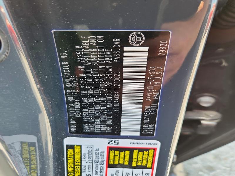 Продажа на аукционе авто 2026 Toyota Camry, vin: 4T1DAACKXTU210020, номер лота: 64134526