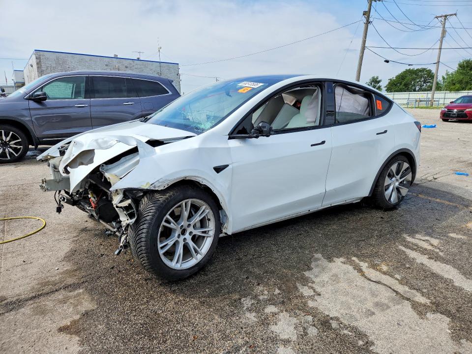 Продаж на аукціоні авто 2021 Tesla Model Y, vin: 5YJYGDEE9MF270376, номер лоту: 65513506