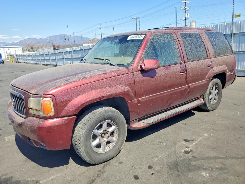 1999 Cadillac Escalade მანქანა იყიდება აუქციონზე, vin: 1GYEK13R7XR412660, აუქციონის ნომერი: 66435336