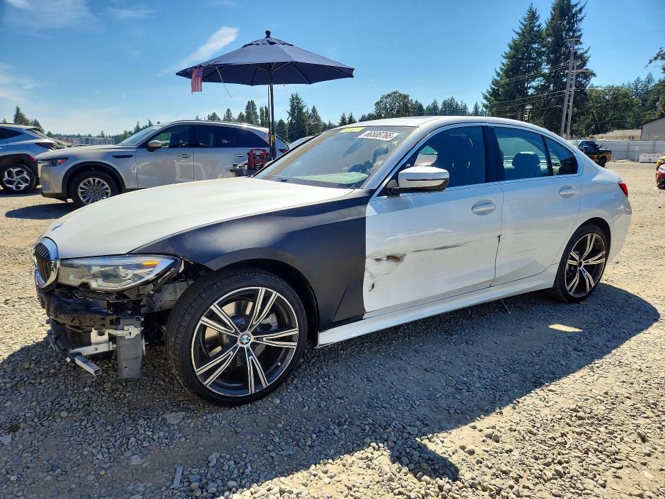 2021 Bmw 330i მანქანა იყიდება აუქციონზე, vin: 3MW5R1J04M8B70273, აუქციონის ნომერი: 66586766
