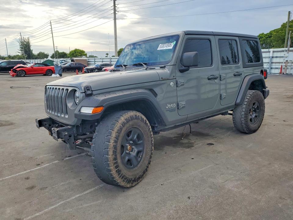 Aukcja sprzedaży 2018 Jeep Wrangler Unlimited, vin: 1C4HJXDG5JW319621, numer aukcji: 63824906