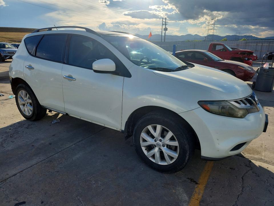 2011 Nissan Murano მანქანა იყიდება აუქციონზე, vin: JN8AZ1MW0BW183760, აუქციონის ნომერი: 65682486