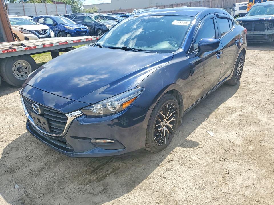 65517636 :رقم المزاد ، 3MZBN1U72HM127927 vin ، 2017 Mazda 3 مزاد بيع