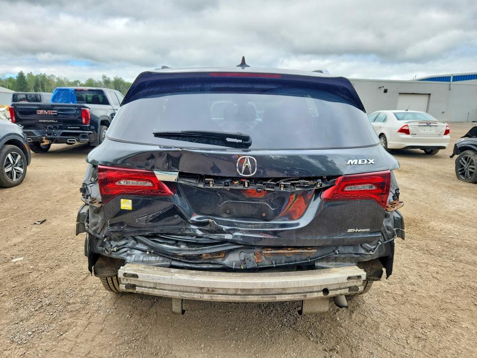 2016 Acura Mdx მანქანა იყიდება აუქციონზე, vin: 5FRYD4H80GB507239, აუქციონის ნომერი: 65187026
