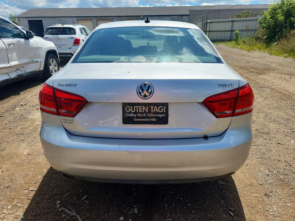 2014 Volkswagen Passat მანქანა იყიდება აუქციონზე, vin: 1VWBT7A3XEC108730, აუქციონის ნომერი: 65319876