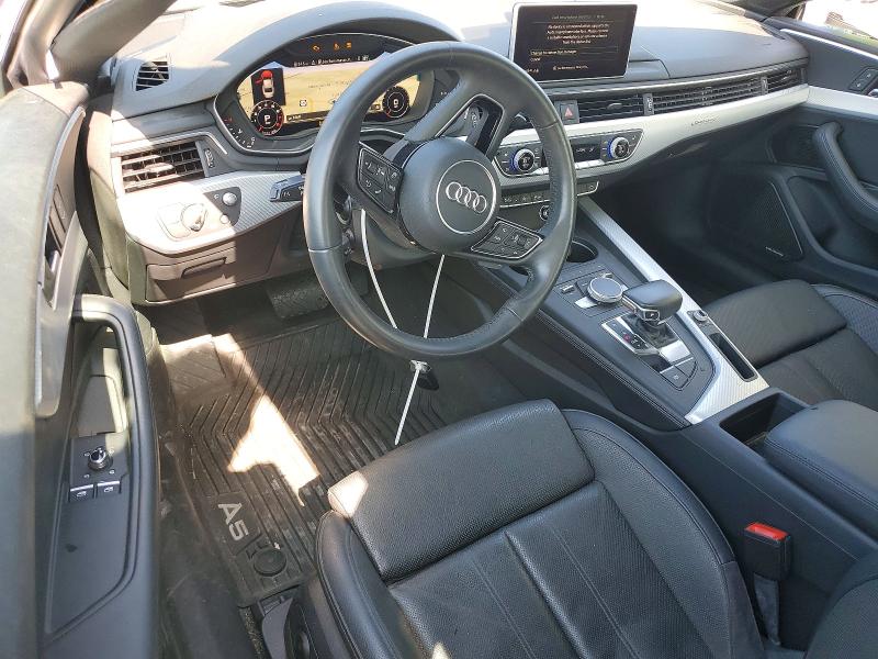 Продаж на аукціоні авто 2018 Audi A5, vin: WAUUNAF56JA040491, номер лоту: 65995856
