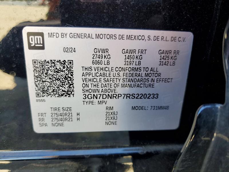 Aukcja sprzedaży 2024 Chevrolet Equinox, vin: 3GN7DNRP7RS220233, numer aukcji: 66022416