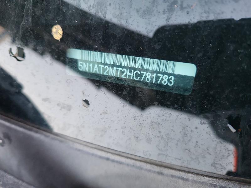 66616516 :رقم المزاد ، 5N1AT2MT2HC781783 vin ، 2017 Nissan Rogue مزاد بيع