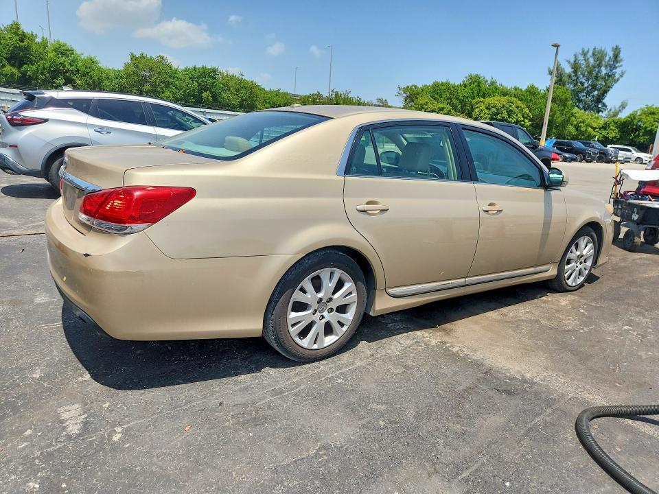 Aukcja sprzedaży 2011 Toyota Avalon, vin: 4T1BK3DBXBU378091, numer aukcji: 65630916