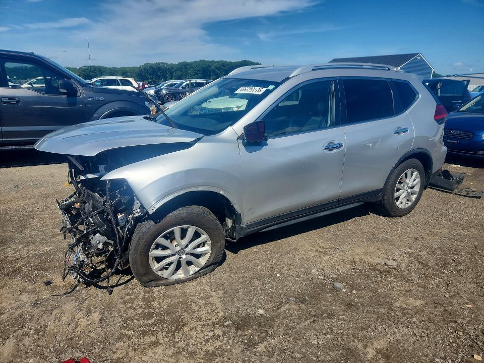 66729776 :رقم المزاد ، JN8AT2MV4HW281567 vin ، 2017 Nissan Rogue مزاد بيع