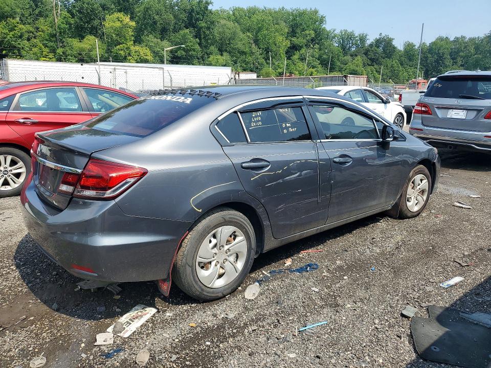 Продажа на аукционе авто 2013 Honda Civic, vin: 2HGFB2F56DH566704, номер лота: 64252686