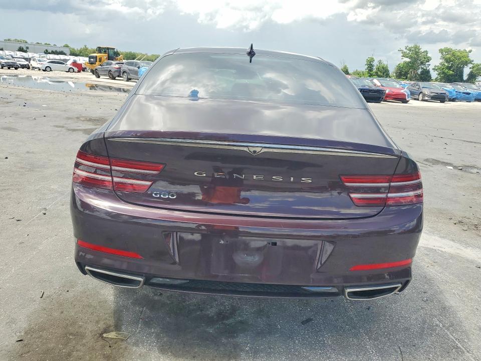 2021 Genesis G80 მანქანა იყიდება აუქციონზე, vin: KMTGB4SC1MU046508, აუქციონის ნომერი: 66780126