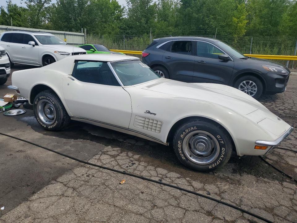 1971 Chevrolet Corvette Z06 მანქანა იყიდება აუქციონზე, vin: 194371S120200, აუქციონის ნომერი: 64090976