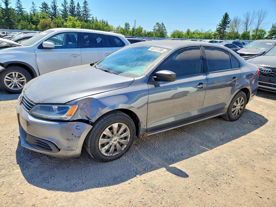 2011 Volkswagen Jetta მანქანა იყიდება აუქციონზე, vin: 3VW2K7AJ9BM387583, აუქციონის ნომერი: 63721786