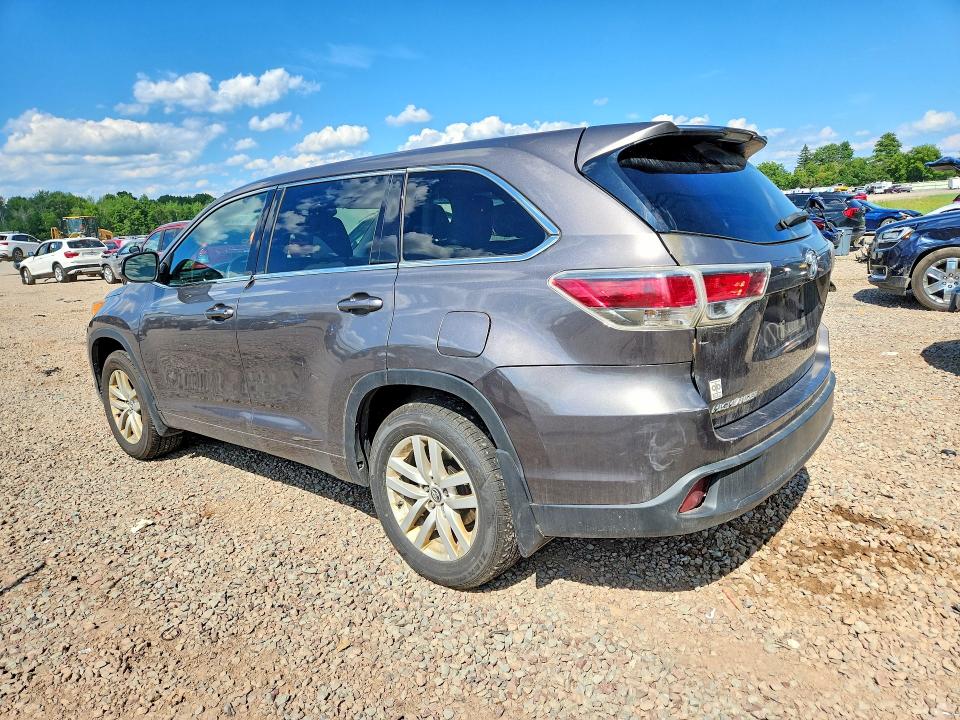 2016 Toyota Highlander მანქანა იყიდება აუქციონზე, vin: 5TDBKRFH6GS336764, აუქციონის ნომერი: 63902516