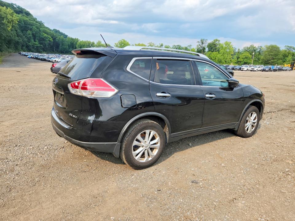 Auction sale of the 2015 Nissan Rogue, vin: KNMAT2MV6FP536884, lot number: 64604626