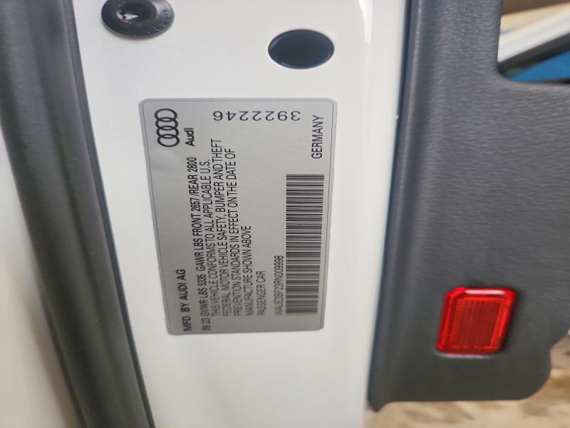 Aukcja sprzedaży 2024 Audi A6, vin: WAUE3BF23RN009998, numer aukcji: 64102926