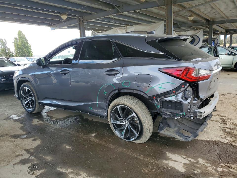 2019 Lexus Rx 450h მანქანა იყიდება აუქციონზე, vin: 2T2BGMCA2KC042593, აუქციონის ნომერი: 66395486